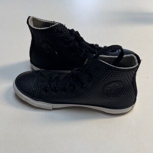 Converse Kids Black High-Top Sneakers
